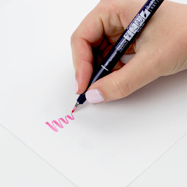 이미지를 갤러리 뷰어에 로드 , Tombow Fudenosuke Colour Hard Tip Brush Pen, Tombow, Brush Pen, tombow-fudenosuke-colour-hard-tip-brush-pen, , Cityluxe