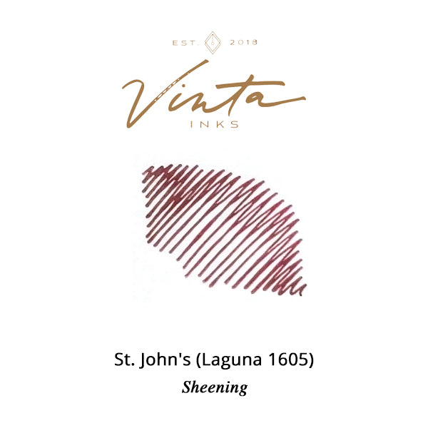 将图片加载到图库查看器,Vinta Inks 30ml Ink Bottle St. John's (Laguna 1605), Vinta Inks, Ink Bottle, vinta-inks-30ml-ink-bottle-st-johns-laguna-1605, Brown, Inktober22, sheening, Cityluxe