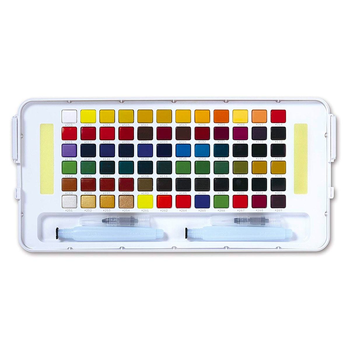 Sakura Koi Water Colors, Studio Set, 72-color set with Water Brush