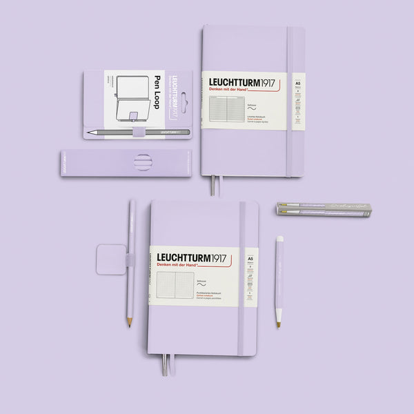 Load image into Gallery viewer, Leuchtturm1917 Softcover A5 Medium Notebook Lilac - Dotted, Leuchtturm1917, Notebook, leuchtturm1917-softcover-a5-medium-notebook-lilac-dotted, A5, Dotted, Lilac, Purple, Smooth Colours, Cityluxe