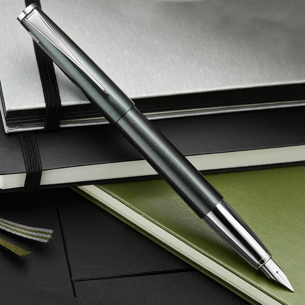 Load image into Gallery viewer, Lamy Studio Fountain Pen Black Forest (Special Edition 2021), Lamy, Fountain Pen, lamy-studio-fountain-pen-black-forest-special-edition-2021, can be engraved, Green, lamy studio 2021, studio, Z27, Cityluxe