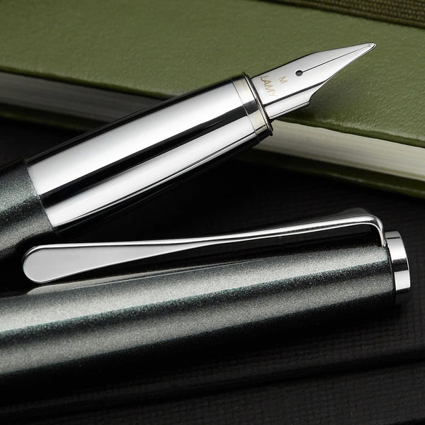 Load image into Gallery viewer, Lamy Studio Fountain Pen Black Forest (Special Edition 2021), Lamy, Fountain Pen, lamy-studio-fountain-pen-black-forest-special-edition-2021, can be engraved, Green, lamy studio 2021, studio, Z27, Cityluxe