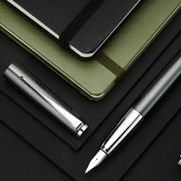 Load image into Gallery viewer, Lamy Studio Fountain Pen Black Forest (Special Edition 2021), Lamy, Fountain Pen, lamy-studio-fountain-pen-black-forest-special-edition-2021, can be engraved, Green, lamy studio 2021, studio, Z27, Cityluxe