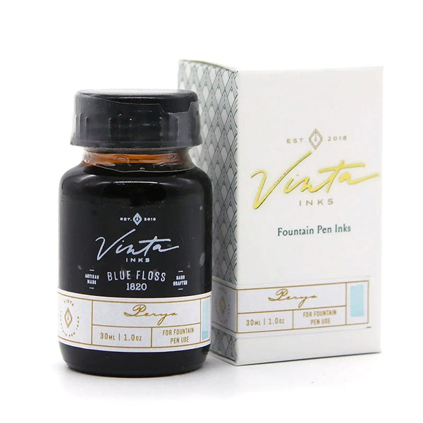 Load image into Gallery viewer, Vinta Inks 30ml Ink Bottle Blue Floss (Perya 1820), Vinta Inks, Ink Bottle, vinta-inks-30ml-ink-bottle-blue-floss-perya-1820, Blue, Inktober22, Cityluxe