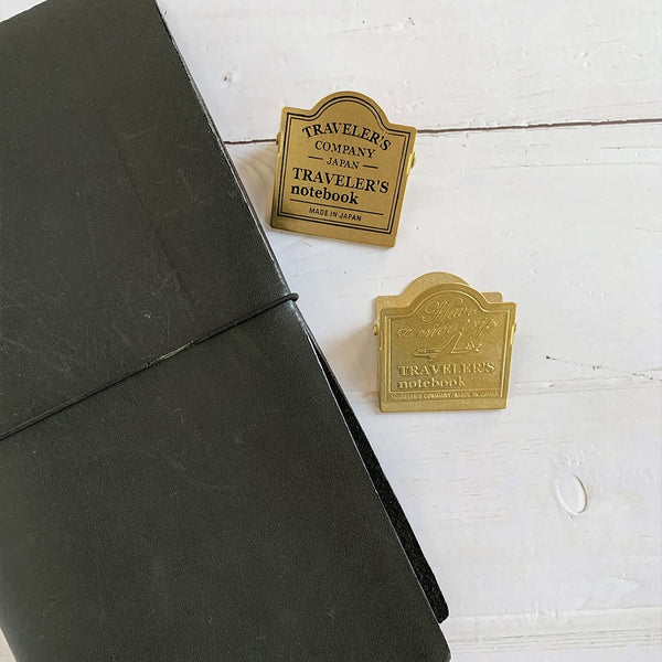 Load image into Gallery viewer, Traveler's Notebook Refill 030 (Regular Size) - Brass Clip TRC Logo, Traveler's Company, Notebook Insert, travelers-notebook-refill-030-regular-size-brass-clip, For Travellers, tn2019ss, traveler, Cityluxe