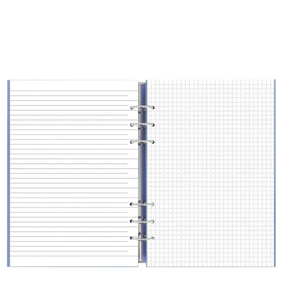 이미지를 갤러리 뷰어에 로드 , Filofax A5 Clipbook Classic Vista Blue, FILOFAX, Notebook, filofax-a5-clipbook-classic-vista-blue, Blue, Ruled, Cityluxe