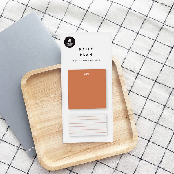 Load image into Gallery viewer, Suatelier Daily Plan 21 Sticky Memo, Suatelier, Sticky Memo, suatelier-daily-plan-21-sticky-memo, , Cityluxe