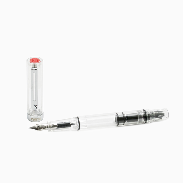 Load image into Gallery viewer, TWSBI ECO-T Fountain Pen Clear, TWSBI, Fountain Pen, twsbi-eco-t-fountain-pen-clear, Bullet Journalist, can be engraved, Clear, demonstrator, Pen Lovers, TWSBI Eco-T, Cityluxe