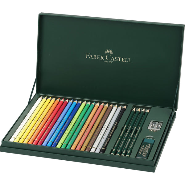 Load image into Gallery viewer, Faber-Castell Polychromos Artist Colour Pencil Gift Set, Faber-Castell, Colour Pencil, faber-castell-polychromos-artist-colour-pencil-gift-set, Gift Set, Cityluxe