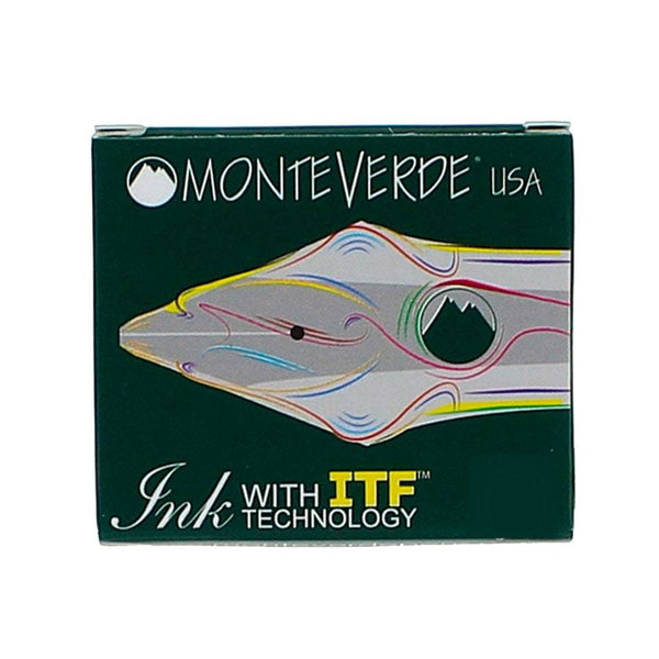 Load image into Gallery viewer, Monteverde Ink Cartridges Pack of 6, Monteverde, Ink Cartridge, monteverde-ink-cartridges-pack-of-6, Black, Blue, Brown, Green, Multicolour, Orange, Pink, Purple, Red, Yellow, Cityluxe