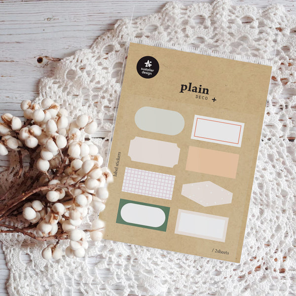 画像をギャラリービューアに読み込む, Suatelier Plain.59 Sticker, Suatelier, Sticker, suatelier-plain-59-sticker, , Cityluxe