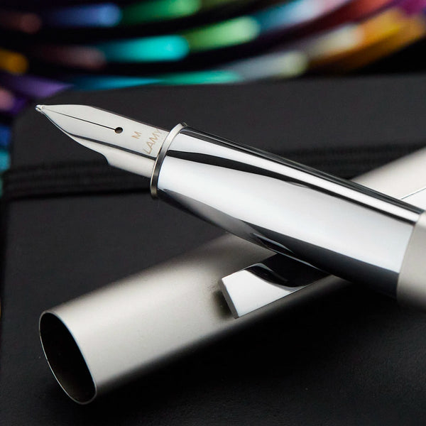 Load image into Gallery viewer, Lamy Ideos Pd Fountain Pen Palladium, Lamy, Fountain Pen, lamy-ideos-pd-fountain-pen-palladium, can be engraved, Grey, Cityluxe