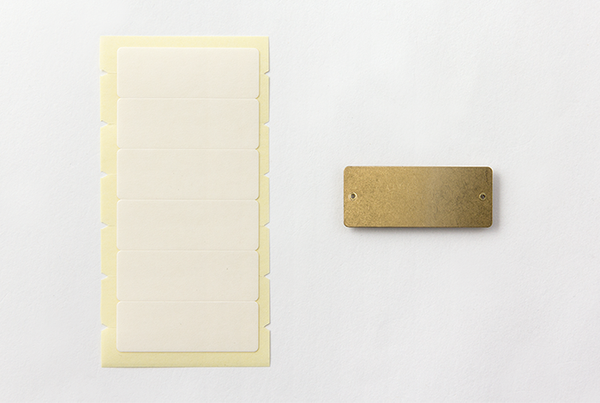 Load image into Gallery viewer, Traveler's Company Brass Label Plate, Traveler's Company, Label Plate, travelers-company-brass-label-plate, For Travellers, Traveler, Cityluxe