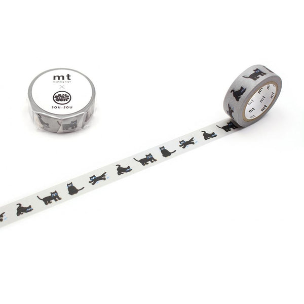 이미지를 갤러리 뷰어에 로드 , MT x Sou Washi Tape SouSou Cats 7m, MT Tape, Washi Tape, mt-x-sou-washi-tape-sousou-cats-7m, 7m, Cats, MT 2022 Summer, New August, New September, Cityluxe