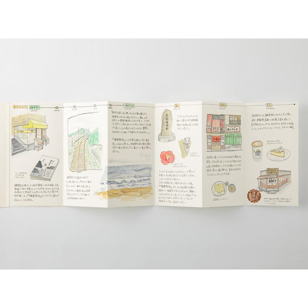 이미지를 갤러리 뷰어에 로드 , TRAVELER'S notebook Refill Accordion Fold Paper (Regular Size)