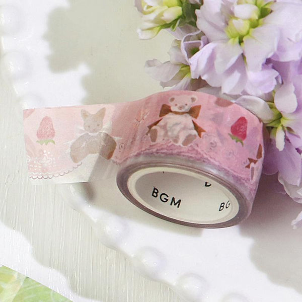 Load image into Gallery viewer, BGM Plush Doll Clear Tape, BGM, Clear Tape, bgm-plush-doll-clear-tape, BGM, Clear Tapes, dolls, New 2023, New January, Washi Tapes, Cityluxe