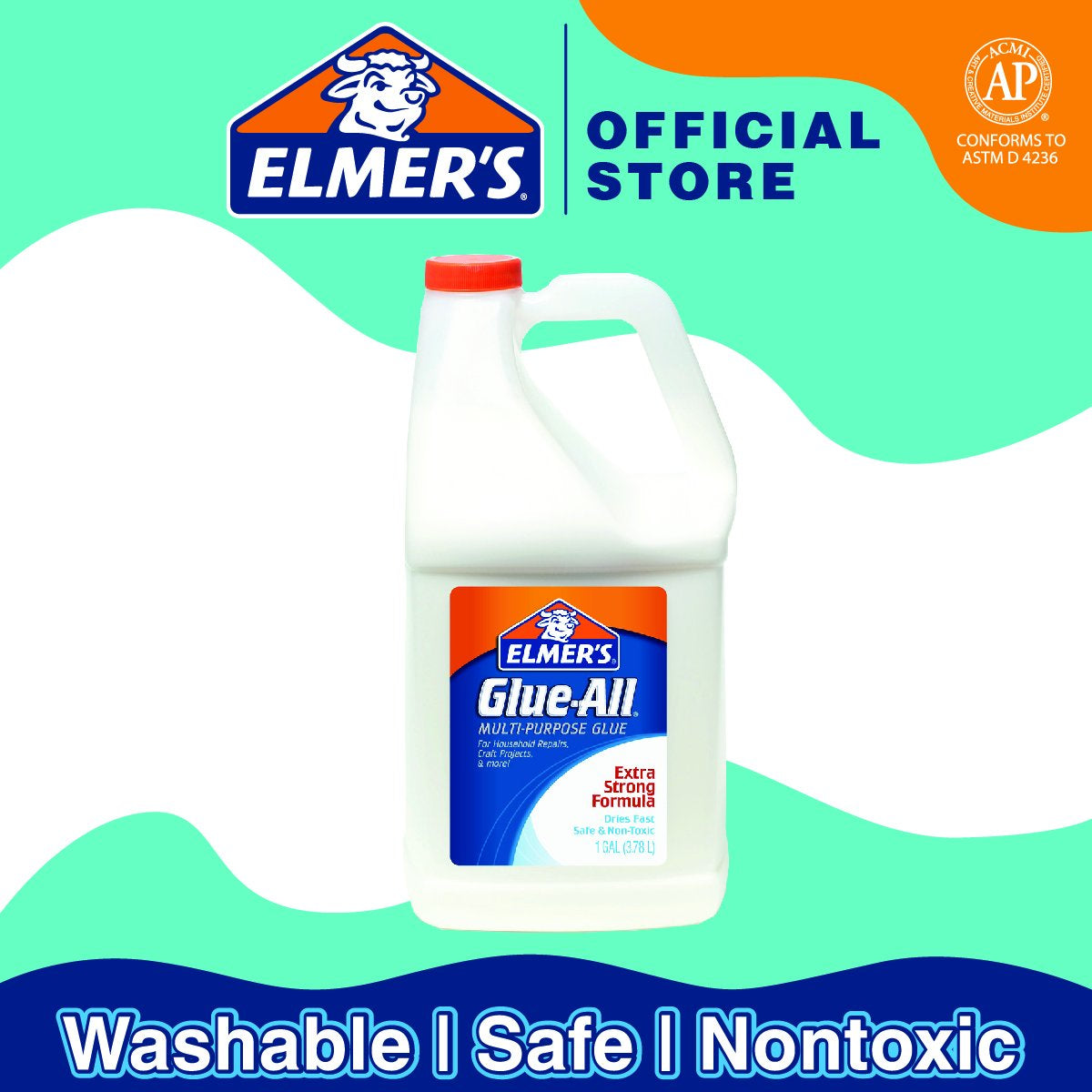 Elmers Glue-All Multi-Purpose Liquid Glue Extra Strong Formula 1