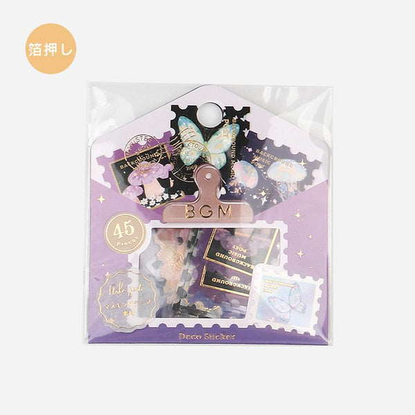 画像をギャラリービューアに読み込む, BGM Post Office Night Pictorial Book Flakes Seal, BGM, Flakes Seal, bgm-post-office-night-pictorial-book-flakes-seal, BGM, Flakes Seal, New 2023, New January, Cityluxe