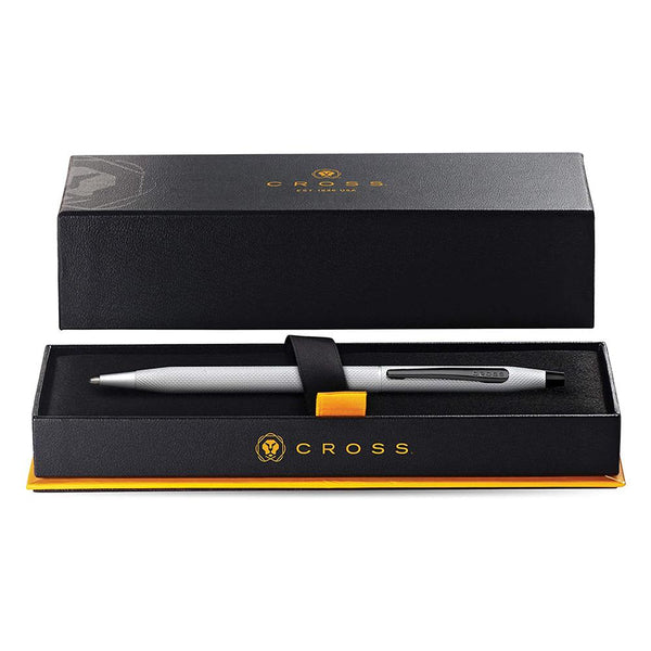 Load image into Gallery viewer, Cross Classic Century Brushed Chrome Ballpoint Pen, Cross, Ballpoint Pen, cross-classic-century-brushed-chrome-ballpoint-pen, can be engraved, Cross New Jul, Cityluxe
