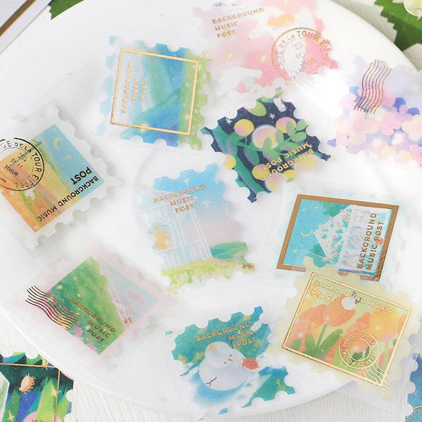 이미지를 갤러리 뷰어에 로드 , BGM Post Office Promenade Flakes Seal, BGM, Flakes Seal, bgm-post-office-promenade-flakes-seal, BGM, Flakes Seal, New 2023, New January, Cityluxe