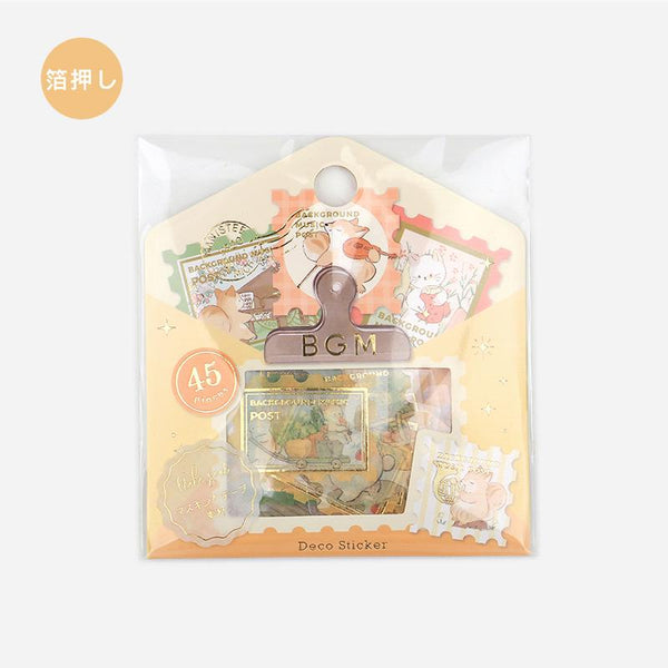 이미지를 갤러리 뷰어에 로드 , BGM Post Office Animal Forest Flakes Seal, BGM, Flakes Seal, bgm-post-office-animal-forest-flakes-seal, BGM, Flakes Seal, New 2023, New January, Cityluxe