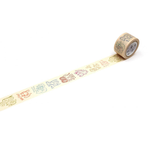 Load image into Gallery viewer, MT x Scandinavian Washi Tape Cup Of Therapy Message 7m, MT Tape, Washi Tape, mt-x-scandinavian-washi-tape-cup-of-therapy-message-7m, 7m, MT 2022 Summer, New August, New September, Scandinavian, Cityluxe