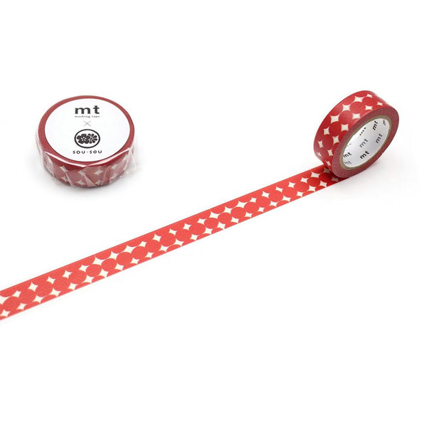 Load image into Gallery viewer, MT x Sou Washi Tape SouSou Ohajiki 7m, MT Tape, Washi Tape, mt-x-sou-washi-tape-sousou-ohajiki-7m, 7m, MT 2022 Summer, New August, New September, Ohajiki, Sou, Cityluxe