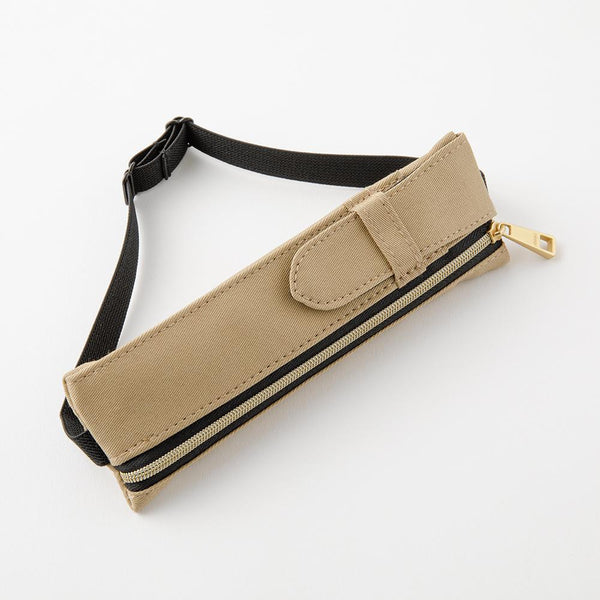 이미지를 갤러리 뷰어에 로드 , Midori Book Band Pen Case For B6 A5 Notebook Khaki