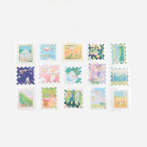 이미지를 갤러리 뷰어에 로드 , BGM Post Office Promenade Flakes Seal, BGM, Flakes Seal, bgm-post-office-promenade-flakes-seal, BGM, Flakes Seal, New 2023, New January, Cityluxe