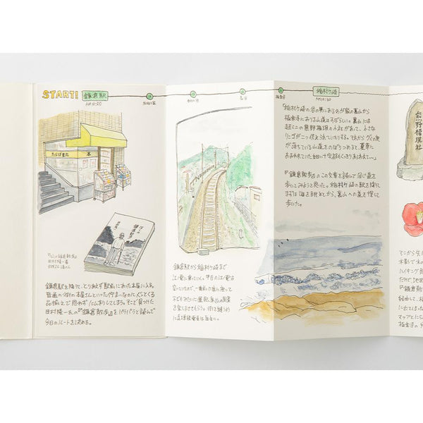 이미지를 갤러리 뷰어에 로드 , TRAVELER'S notebook Refill Accordion Fold Paper (Regular Size)