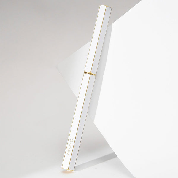 画像をギャラリービューアに読み込む, Ystudio Classic Revolve Rollerball Pen - White