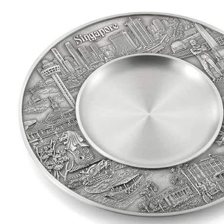 Load image into Gallery viewer, Royal Selangor Singapore Scenes Plates