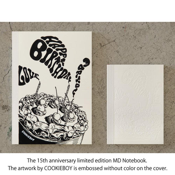 이미지를 갤러리 뷰어에 로드 , MD Notebook 15th Anniversary COOKIEBOY A6 Blank Notebook (Limited Edition), MD Paper, Notebook, md-notebook-15th-anniversary-cookieboy-a6-blank-notebook-limited-edition, A6, Blank, Blank Notebook, COOKIEBOY, COOKIEBOY MD Notebook, Limited Edition, MD Notebook, MD Paper, Midori, New December, Notebook, Cityluxe