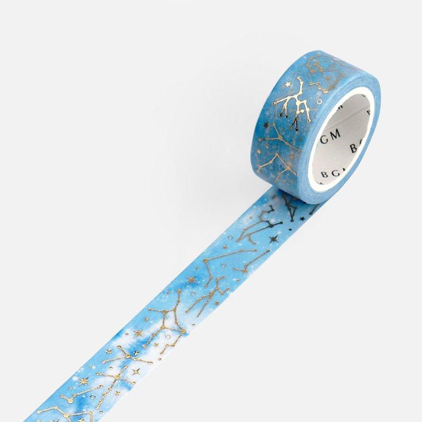 Load image into Gallery viewer, BGM Special Constellation Aozora Masking Tape, BGM, Washi Tape, bgm-special-constellation-aozora-masking-tape, Aozora, BGM, Constellation, Masking Tape, Cityluxe