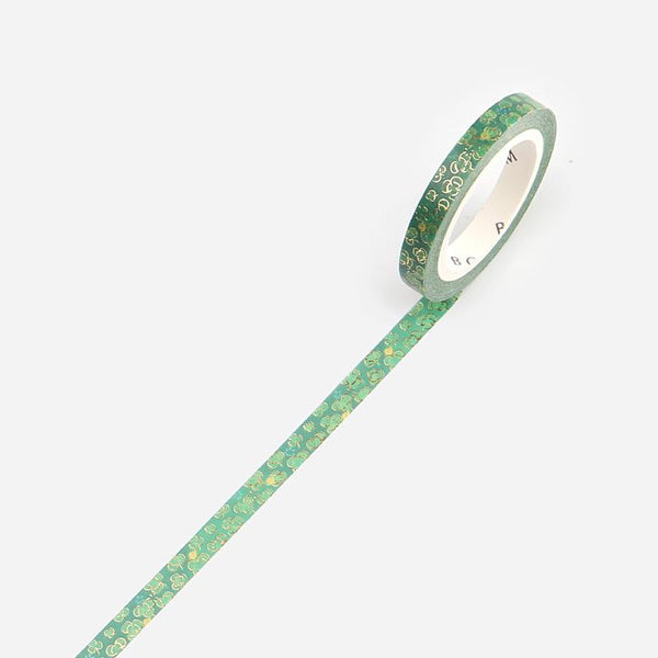 Load image into Gallery viewer, BGM Green Clover Masking Tape, BGM, Masking Tape, bgm-green-clover-masking-tape, BGM, Green, Masking Tape, New November, Cityluxe
