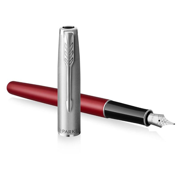 이미지를 갤러리 뷰어에 로드 , Parker Sonnet Essentials Fountain Pen Red CT - Medium, Parker, Fountain Pen, parker-sonnet-essentials-fountain-pen-red-ct-medium, Fountain Pen, Medium, Parker, Red, Sonnet, Cityluxe