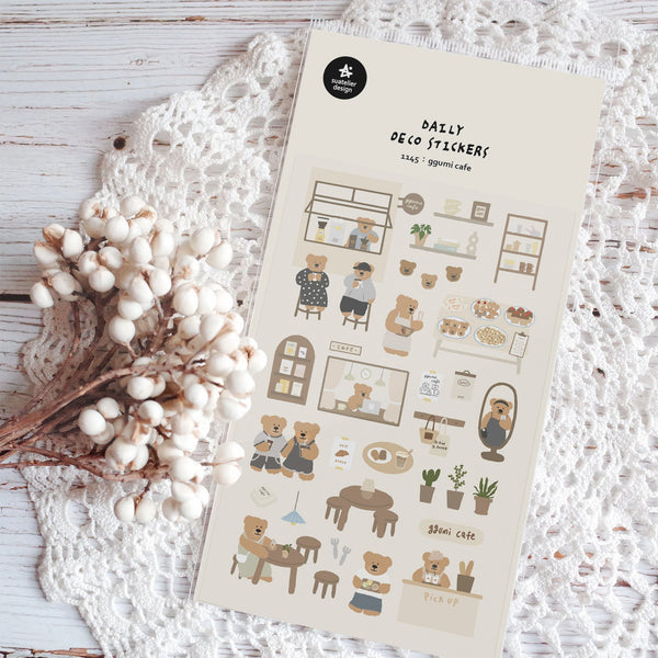 이미지를 갤러리 뷰어에 로드 , Suatelier Ggumi Cafe Sticker, Suatelier, Sticker, suatelier-ggumi-cafe-sticker, , Cityluxe