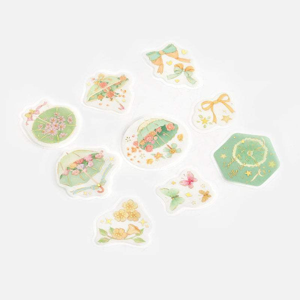 이미지를 갤러리 뷰어에 로드 , BGM Western Umbrella Flakes Seal, BGM, Seal, bgm-western-umbrella-flakes-seal, 2022 Jul New, Cityluxe