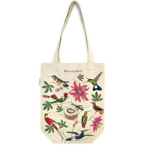 Load image into Gallery viewer, Cavallini Tote Bag Hummingbirds, Cavallini, Tote Bag, cavallini-tote-bag-hummingbirds, , Cityluxe