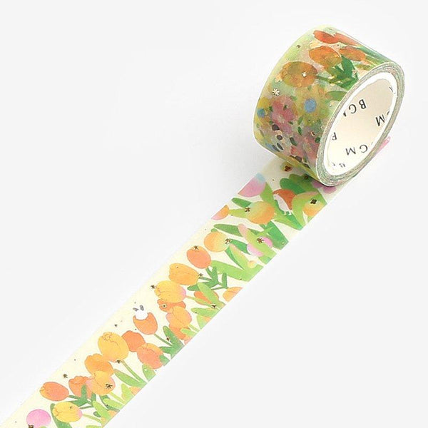 将图片加载到图库查看器,BGM Little World Tulip Garden Washi Tape, BGM, Washi Tape, bgm-little-world-tulip-garden-washi-tape, , Cityluxe