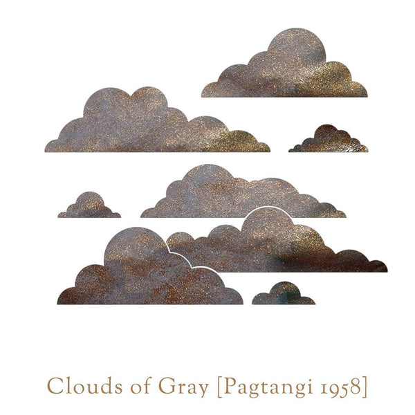 Load image into Gallery viewer, Vinta Inks 30ml Ink Bottle Clouds of Gray (Pagtangi 1958), Vinta Inks, Ink Bottle, vinta-inks-30ml-ink-bottle-clouds-of-gray-pagtangi-1958, Fairytale, Gray, Inktober22, shimmering, Cityluxe