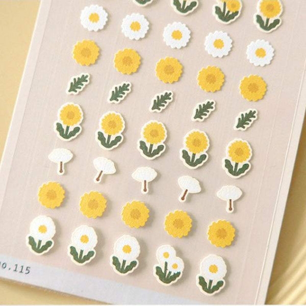 Load image into Gallery viewer, Suatelier Sticker Flower .02 (Yellow), Suatelier, Sticker, suatelier-sticker-flower-02-yellow, For Crafters, New August, Stickers, Cityluxe