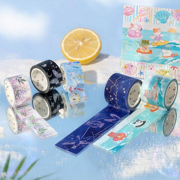 Load image into Gallery viewer, BGM Night Butterfly Washi Tape, BGM, Washi Tape, bgm-night-butterfly-washi-tape, , Cityluxe