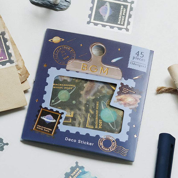 将图片加载到图库查看器,BGM Post Office / Space Flakes Seal, BGM, Seal, bgm-post-office-space-flakes-seal, 2022 Jul New, Cityluxe