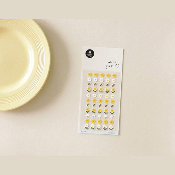 Load image into Gallery viewer, Suatelier Sticker Flower .02 (Yellow), Suatelier, Sticker, suatelier-sticker-flower-02-yellow, For Crafters, New August, Stickers, Cityluxe
