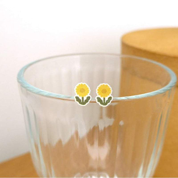 Load image into Gallery viewer, Suatelier Sticker Flower .02 (Yellow), Suatelier, Sticker, suatelier-sticker-flower-02-yellow, For Crafters, New August, Stickers, Cityluxe