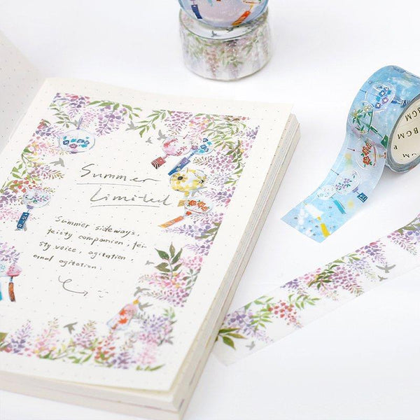 Load image into Gallery viewer, BGM Night Butterfly Washi Tape, BGM, Washi Tape, bgm-night-butterfly-washi-tape, , Cityluxe