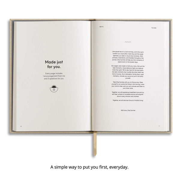 Load image into Gallery viewer, Chai Sunrise 3 Questions a Day Journal Pink, Chai Sunrise, Notebook, chai-sunrise-3-questions-a-day-journal-pink, New August, Pink, Cityluxe