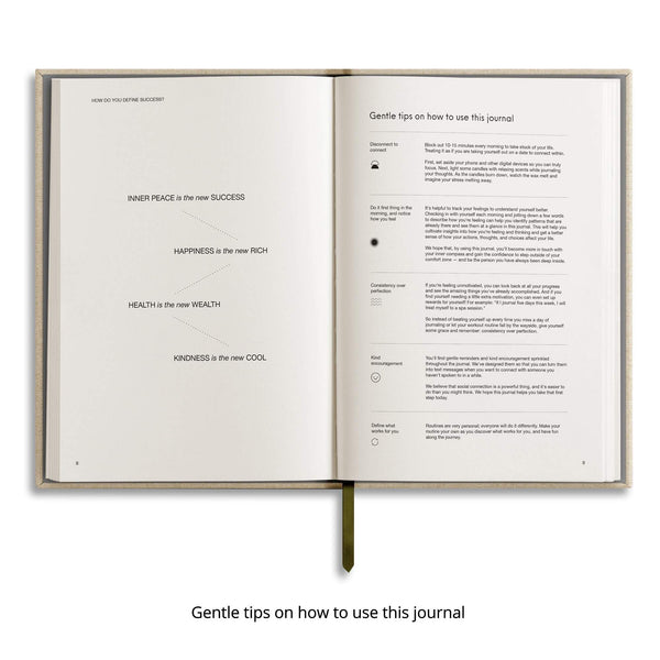 Load image into Gallery viewer, Chai Sunrise 3 Questions a Day Journal Green, Chai Sunrise, Notebook, chai-sunrise-3-questions-a-day-journal-green, Green, New August, Cityluxe