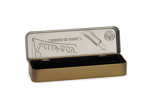 이미지를 갤러리 뷰어에 로드 , Kaweco Nostalgic Tin Box Long, Kaweco, Pen Case, kaweco-nostalgic-tin-box-long, Accessory, Gold, Kaweco packaging, Cityluxe